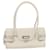 Salvatore Ferragamo Gancini Shoulder Bag Leather White Auth 68815  ref.1322017