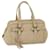 BALLY Hand Bag Leather Ivory Auth yb529 Cream  ref.1322022