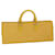 LOUIS VUITTON Epi Sac Triangle Hand Bag Yellow M52099 LV Auth ep3761 Leather  ref.1322047