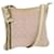 GUCCI GG Canvas Sherry Line Shoulder Bag Khaki Pink 144388 auth 69452 Cloth  ref.1322053