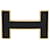 Hermès Accessorio HERMES Solo fibbia / Fibbia per cintura in metallo nero - 101820  ref.1322078