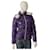 MONCLER Quincy Giubbotto purple puffer lightweight down feather jacket size 2 Polyester  ref.1322080