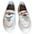 Sneakers Slip on Game Hermès Cuir Blanc  ref.1322108