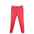 Dior Straight pants in cotton Red  ref.1322165