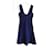 Herve Leger Elisha Dress Navy Blue Rayon  ref.1322203