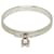 Louis Vuitton Bracelet Kelly H Lock gris Argent Métal  ref.1322296