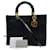 Sac en nylon Lady Dior de Dior avec bandoulière ajustable Noir  ref.1322333