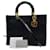 Bolsa Dior Lady Dior em Nylon com Alça Transversal Preto  ref.1322333