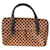 Louis Vuitton Vintage Damier Sauvage Lionne brown bag Hazelnut Pony-style calfskin  ref.1322335