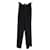 Pantalon droit Miu Miu Paperbag en laine noire  ref.1322353