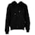 Sweat à capuche graphique Chanel en coton noir  ref.1322358