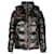 Valentino Garavani Valentino Studded Camouflage-Print Quilted Shell Hooded Down Jacket in Green Polyamide  ref.1322371