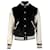 Saint Laurent Classic Letterman Jacket in Black Virgin Wool  ref.1322374