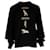 Timeless Maglione geroglifico Chanel in cashmere nero Cachemire Lana  ref.1322386
