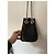 Borsa secchiello Delphine Delafon - Sacré Cœur Nero Argento Rosso - vista 5
