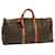 Louis Vuitton Monogram Keepall 60 Boston Bag M41422 LV Auth yk11292 Cloth  ref.1322656