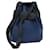 LOUIS VUITTON Epi Sac Depaule PM Shoulder Bag Blue Black LV Auth 70115 Leather  ref.1322683