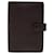 Louis Vuitton Agenda Cover Black Leather  ref.1322786