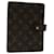 Louis Vuitton Agenda Cover Brown Cloth  ref.1322832