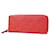 Louis Vuitton Zippy Red Leather  ref.1322836
