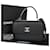 Chanel Logo CC Black Leather  ref.1322849