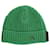 Raf Simons, Logo knitted beanie Green Wool  ref.1322968