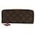 Louis Vuitton Zippy Dark red Cloth  ref.1323115