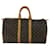 Louis Vuitton Keepall 45 Brown Cloth  ref.1323136