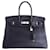 Hermès Hermes Birkin 35 dark blue bag Leather  ref.1323188