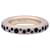 Pomellato "Iconica" ring in pink gold, black diamonds.  ref.1323221