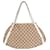 Gucci GG Monogram Abbey Shopper Bag Beige Cloth  ref.1323306