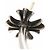 Chrome Hearts Pendiente único de aro plateado Plus 0.0 - vista 6