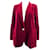 Autre Marque MODETROTTER  Jackets T.fr 40 cotton Dark red  ref.1323436