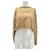 Autre Marque NON SIGNE / UNSIGNED  Knitwear T.International S Cotton Camel  ref.1323469