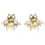 Gucci Boucles d'oreilles GG abeille dorées  ref.1323509