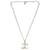 Chanel Gold CC charm chain necklace Golden  ref.1323552