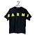 T-shirt Marni in cotone nero multicolore