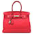 Hermès Hermes rojo Togo Birkin 35 Roja Cuero Becerro  ref.1323647