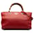 Gucci Red Medium Bamboo Shopper Leather Pony-style calfskin  ref.1323666
