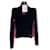 Chanel Suéter Coco Neige con nuevo logo 2023 por 3,000 dólares. Negro Lana  ref.1323679