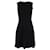 Joseph Sleeveless Fit-and-Flare Dress in Black Wool  ref.1323686