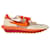 Baskets Nike LD Waffle x Sacai x CLOT Kiss of Death en nylon orange et beige  ref.1323688
