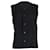 Issey Miyake Ribbed Knit Vest in Black Polyester  ref.1323705