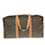 Louis Vuitton Sac souple Brown Cloth  ref.1323790