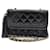 Bolso bandolera de cuero de lagarto con flecos acolchado Chanel Negro Cueros exoticos  ref.1323793