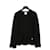 Cardigan Chanel 06C FR42 en cachemire noir, veste Resort 2006, taille US12. Black Cashmere  ref.1323816