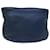 LOEWE Anagram Clutch Bag Leather Navy Auth yk11390 Navy blue  ref.1323852