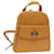 Céline CELINE Backpack Leather Orange Auth 69872  ref.1323866