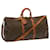 Louis Vuitton Monogram Keepall Bandouliere 55 Boston Bag M41414 LV Auth 68957 Cloth  ref.1323942