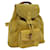 GUCCI Bamboo Backpack Suede Leather Yellow 003 1705 0030 auth 69737  ref.1323957